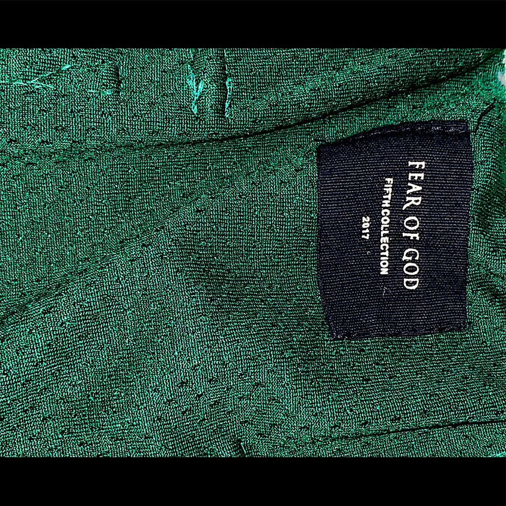 100% silk FEAR OF GOD lined BRAND NEW WITHOUT TAGS AUTHENTIC DROP CROTCH BEIBER - Picture 9 of 15